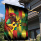 Honoring Reggae Legend Bob Birthday Garden Flag