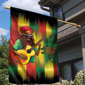 Honoring Reggae Legend Bob Birthday Garden Flag