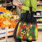 Honoring Reggae Legend Bob Birthday Grocery Bag