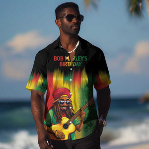 Honoring Reggae Legend Bob Birthday Hawaiian Shirt