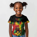 Honoring Reggae Legend Bob Birthday Kid T shirt