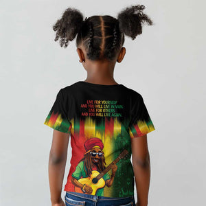 Honoring Reggae Legend Bob Birthday Kid T shirt