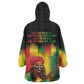 Honoring Reggae Legend Bob Birthday Kid Wearable Blanket Hoodie
