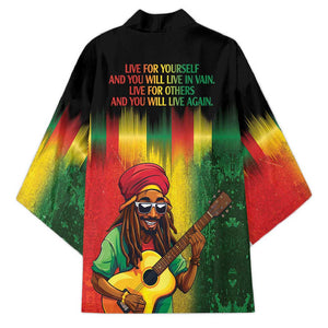 Honoring Reggae Legend Bob Birthday Kimono
