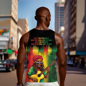 Honoring Reggae Legend Bob Birthday Men Tank Top