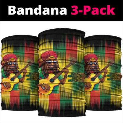 Honoring Reggae Legend Bob Birthday Neck Gaiter LT9