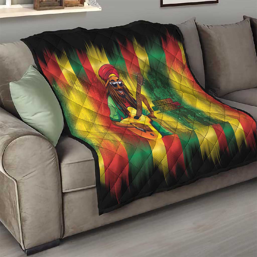 Honoring Reggae Legend Bob Birthday Quilt