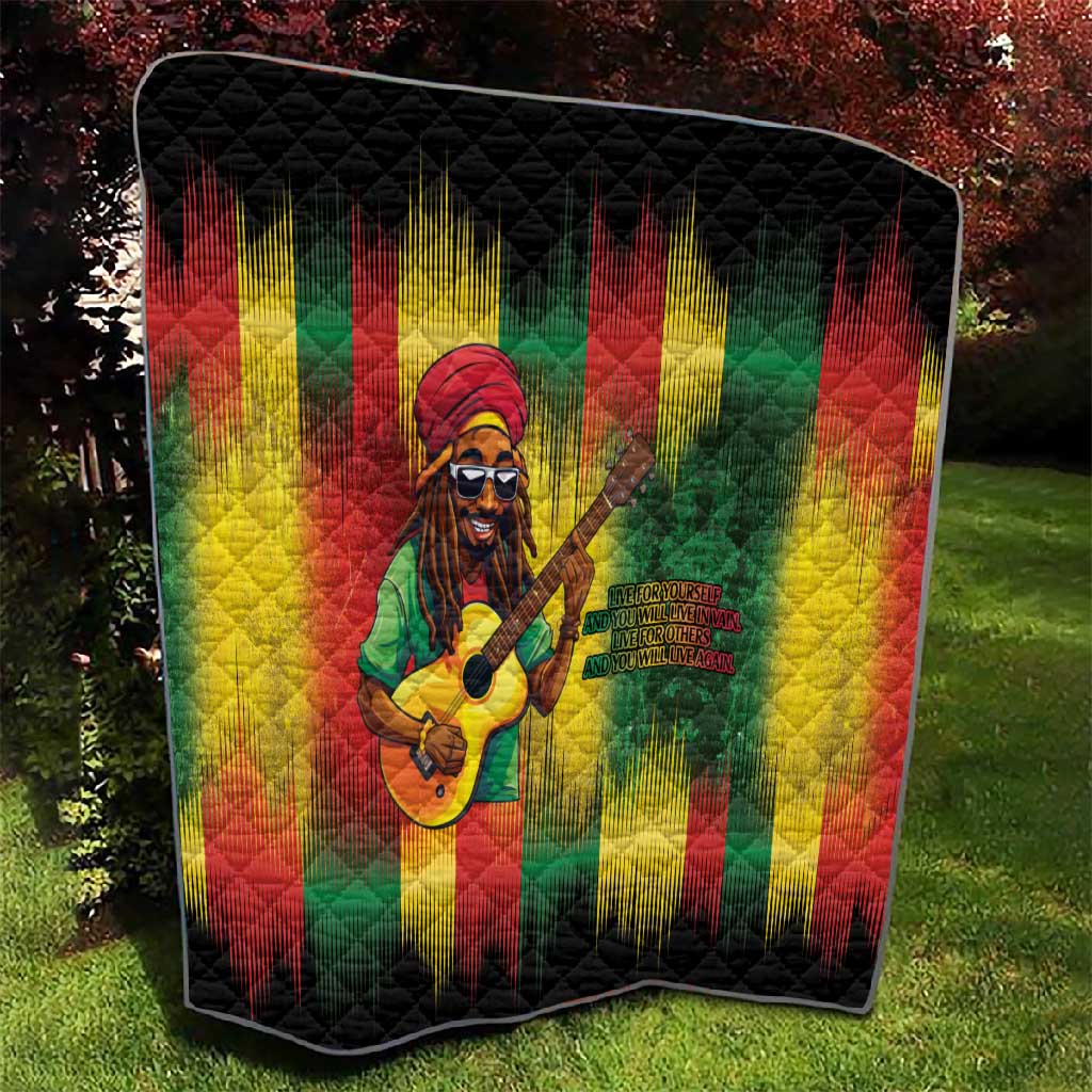 Honoring Reggae Legend Bob Birthday Quilt