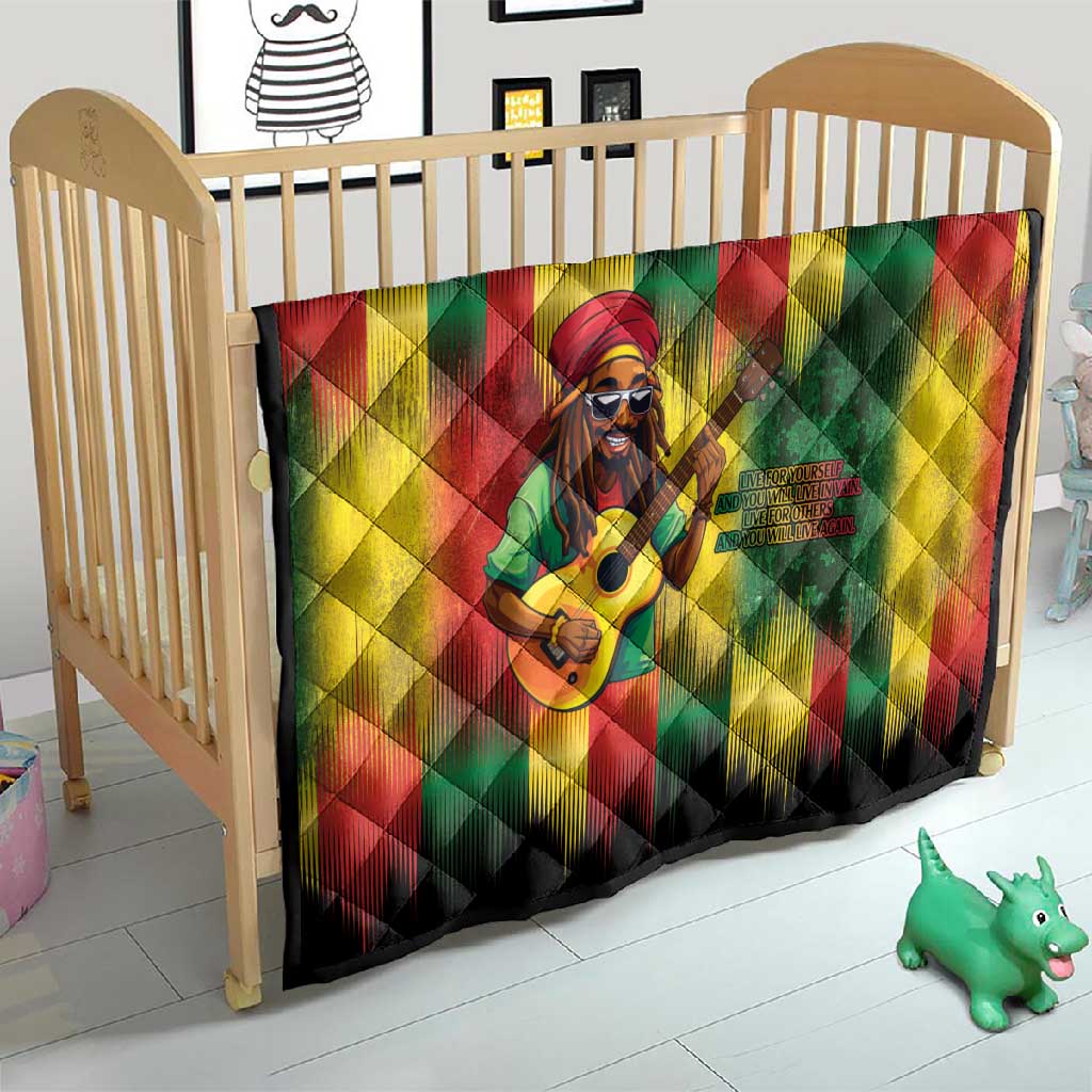 Honoring Reggae Legend Bob Birthday Quilt