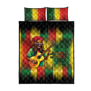 Honoring Reggae Legend Bob Birthday Quilt Bed Set