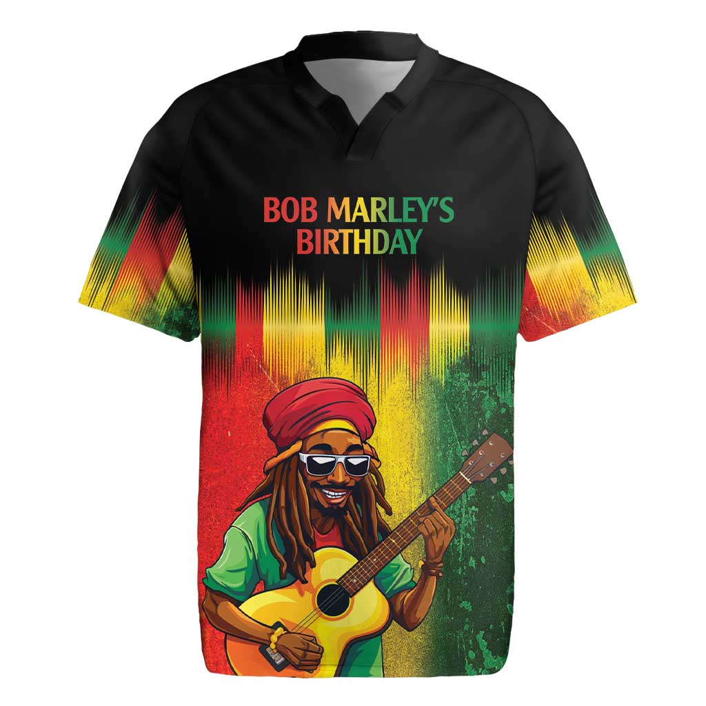 Honoring Reggae Legend Bob Birthday Rugby Jersey