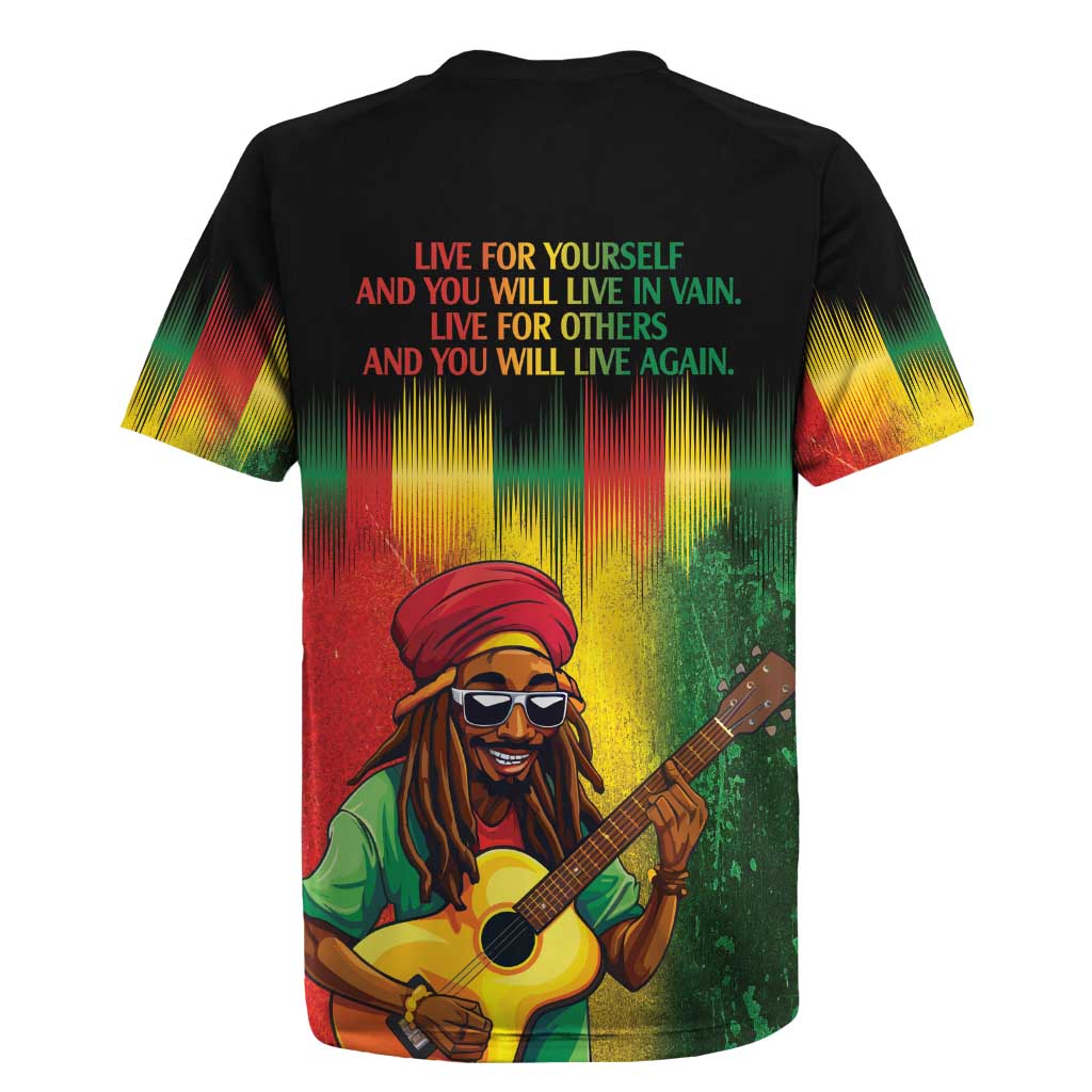 Honoring Reggae Legend Bob Birthday Rugby Jersey