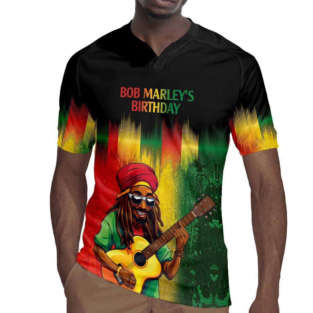 Honoring Reggae Legend Bob Birthday Rugby Jersey
