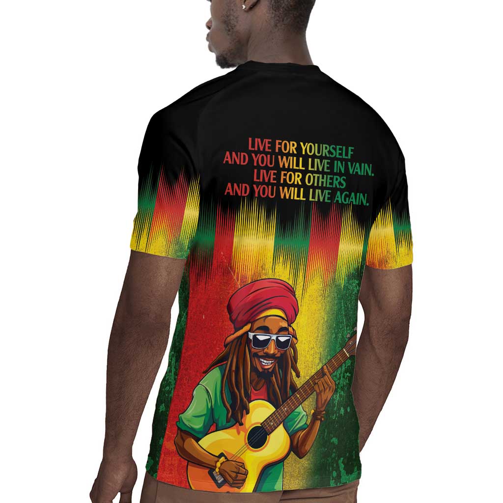 Honoring Reggae Legend Bob Birthday Rugby Jersey