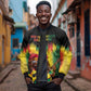 Honoring Reggae Legend Bob Birthday Sleeve Zip Bomber Jacket