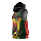 Honoring Reggae Legend Bob Birthday Sleeveless Hoodie - African Pride