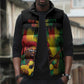 Honoring Reggae Legend Bob Birthday Sleeveless Puffer Jacket