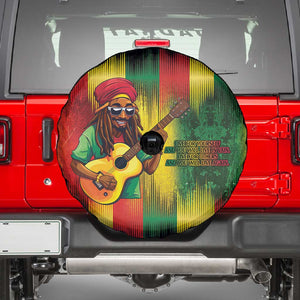 Honoring Reggae Legend Bob Birthday Spare Tire Cover
