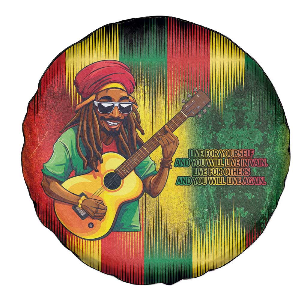 Honoring Reggae Legend Bob Birthday Spare Tire Cover