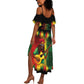 Honoring Reggae Legend Bob Birthday Summer Maxi Dress