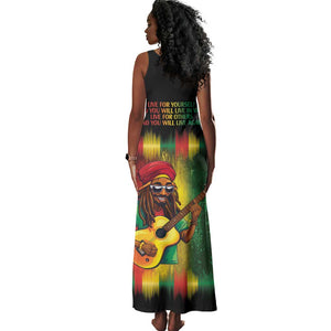 Honoring Reggae Legend Bob Birthday Tank Maxi Dress