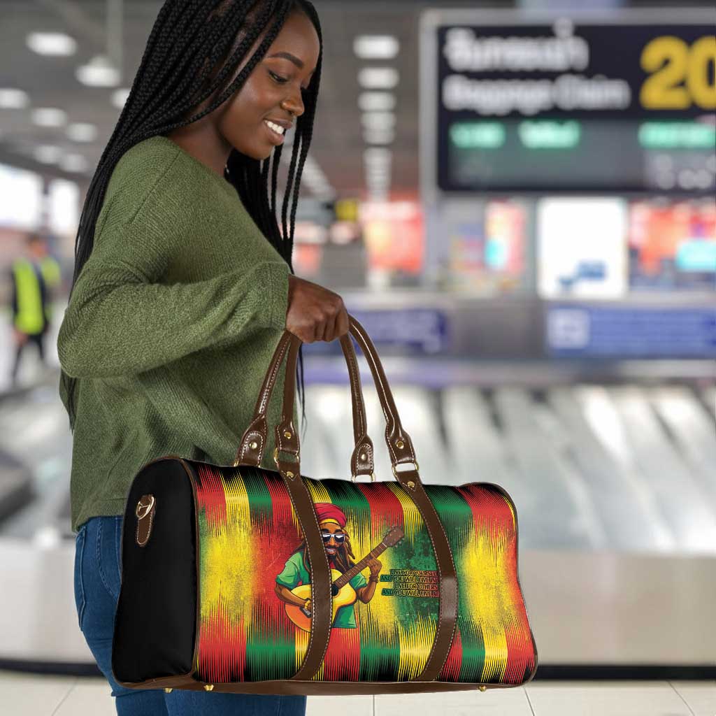 Honoring Reggae Legend Bob Birthday Travel Bag