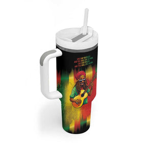 Honoring Reggae Legend Bob Birthday Tumbler With Handle