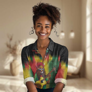 Honoring Reggae Legend Bob Birthday Women Casual Shirt LT9