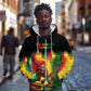 Honoring Reggae Legend Bob Birthday Zip Hoodie