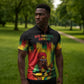 Honoring Reggae Legend Bob Birthday Zipper Polo Shirt