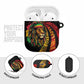 Black Jamaican AirPods Case Rastafarian Lion One Love