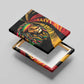 Black Jamaican Canvas Wall Art Rastafarian Lion One Love