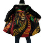 Black Jamaican Cloak Rastafarian Lion One Love