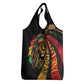 Black Jamaican Grocery Bag Rastafarian Lion One Love