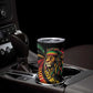 Black Jamaican Tumbler Cup Rastafarian Lion One Love