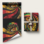 Jamaica Rastafarian Lion One Love Wrapping Paper Rastafarian Lion One Love - African Pride