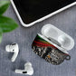 African-American History Month AirPods Case Black Power Hand Make His-Herstories