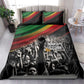 African-American History Month Bedding Set Black Power Hand Make His-Herstories