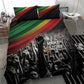 African-American History Month Bedding Set Black Power Hand Make His-Herstories