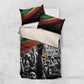 African-American History Month Bedding Set Black Power Hand Make His-Herstories
