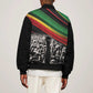 African-American History Month Bomber Jacket Black Power Hand Make His-Herstories