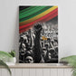 African-American History Month Canvas Wall Art Black Power Hand Make His-Herstories