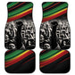 African-American History Month Car Mats Black Power Hand Make His-Herstories