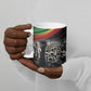African-American History Month Ceramic Mug Black Power Hand Make His-Herstories