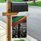African-American History Month Garden Flag Black Power Hand Make His-Herstories