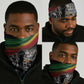 African-American History Month Neck Gaiter Black Power Hand Make His-Herstories LT9