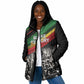 African-American History Month Padded Jacket Black Power Hand Make His-Herstories