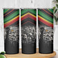 African-American History Month Skinny Tumbler Black Power Hand Make His-Herstories