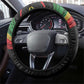 African-American History Month Steering Wheel Cover Black Power Hand Make His-Herstories