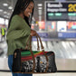 African-American History Month Travel Bag Black Power Hand Make His-Herstories